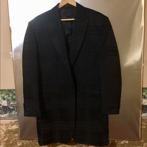 Men's 46L One Button Front Extra Long Sports Coat